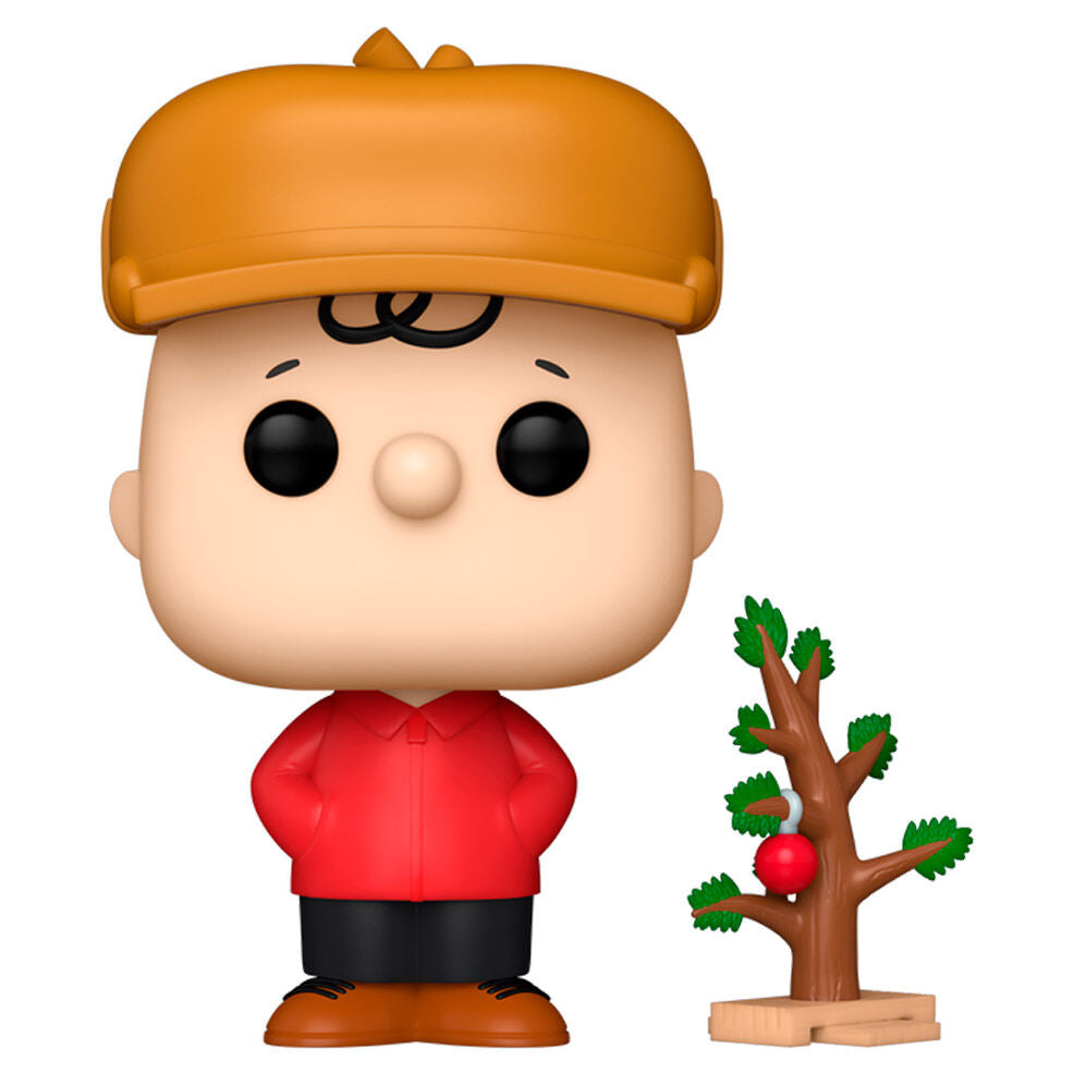 Funko POP! Charlie Brown de Peanuts con árbol n.° 1627