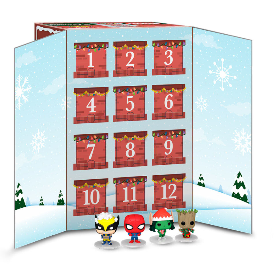 Funko Pocket POP! Disney Marvel Countdown Calendar 12 Days 2024