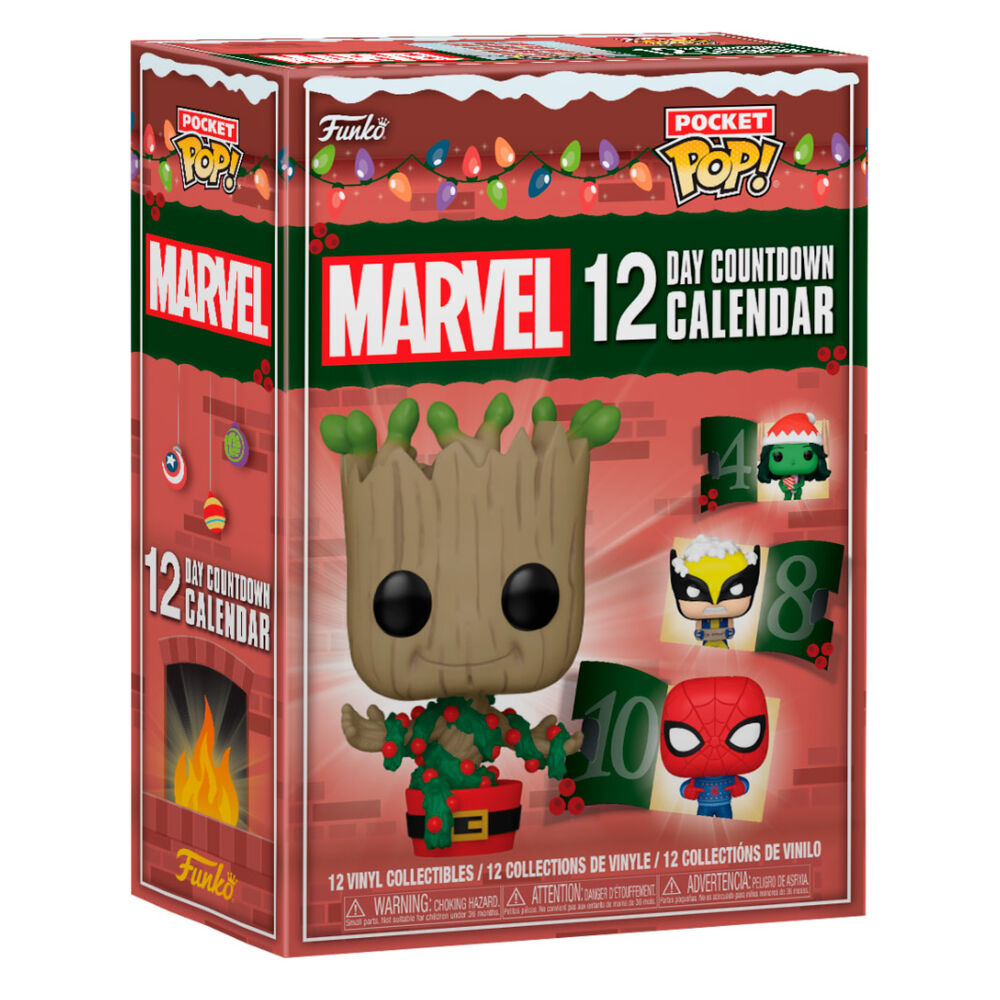 Funko Pocket POP! Disney Marvel Countdown Calendar 12 Days 2024