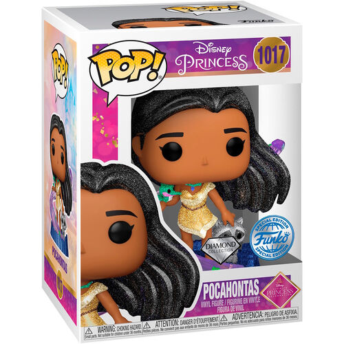 Figura Funko Pop! Disney Princesa Pocahontas Diamante #1017 Exclusiva