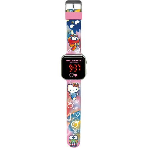 Reloj LED Hello Kitty con licencia para niños
