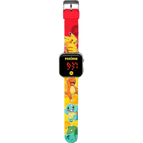 Reloj LED Pokémon con licencia para niños