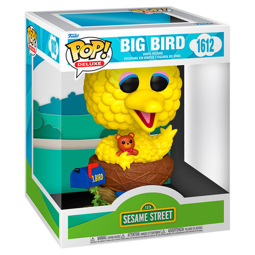 Funko POP! Deluxe de Barrio Sésamo, el Gran Pájaro n.° 1612