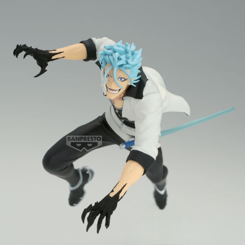 Figura Banpresto Bleach Grimmjow Jaegerjaques Vibration Starts de 10 cm