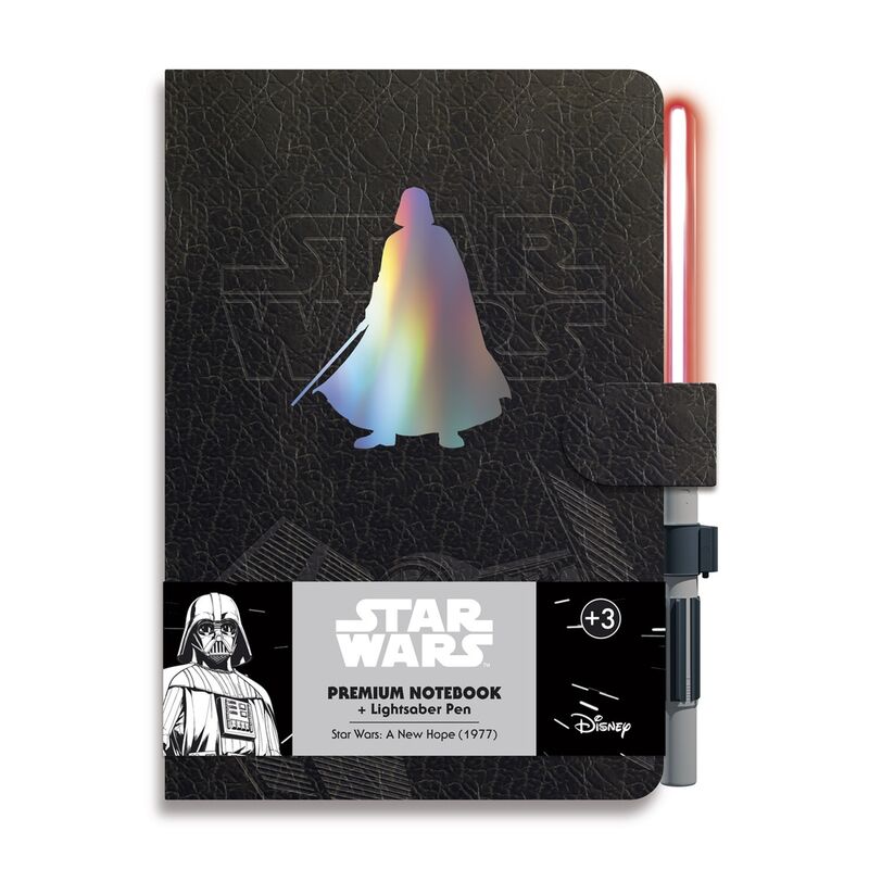 Cuaderno Erik + Bolígrafo Star Wars Darth Vader A5