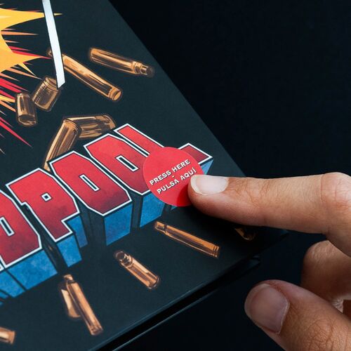 Cuaderno Erik Marvel Deadpool A5 premium led