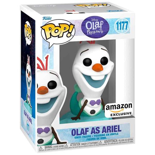Funko Pop! Funko Pop! Disney Olaf presenta a Olaf como Ariel #1177 Exclusivo