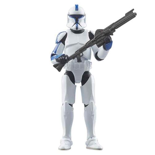Figura de Hasbro Star Wars Ahsoka Clone Trooper Lieutenan de 9,5 cm