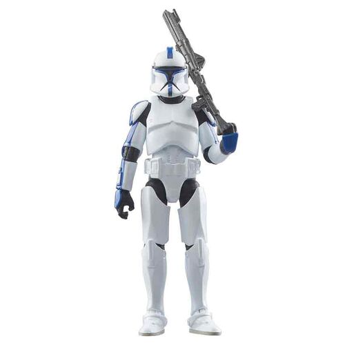 Figura de Hasbro Star Wars Ahsoka Clone Trooper Lieutenan de 9,5 cm