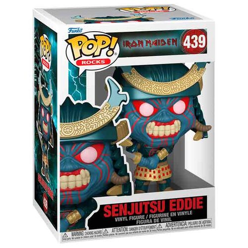 ¡Funko POP! Rocas Iron Maiden Senjutsu Eddie #439