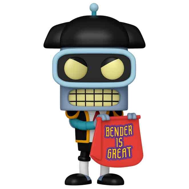 Figura de animación Funko POP! Futurama Matador Bender n.° 1756