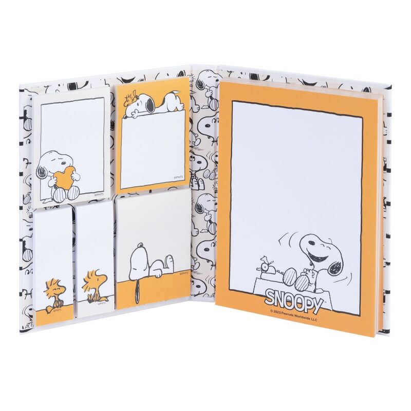 Erik Cuaderno de notas adhesivas Lazy Days Snoopy