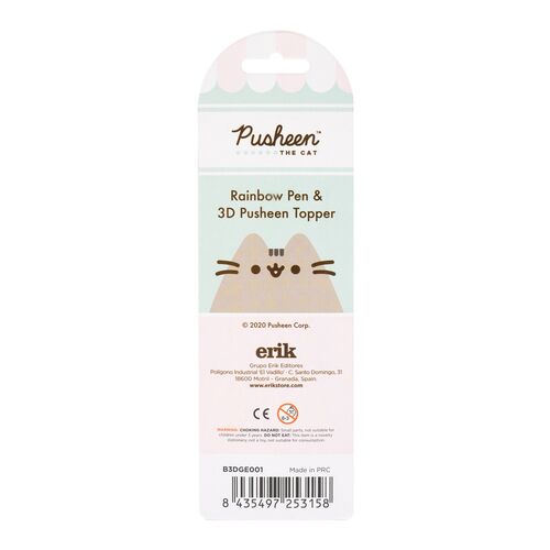 Bolígrafo Erik de 10 colores, colección Pusheen Foodie