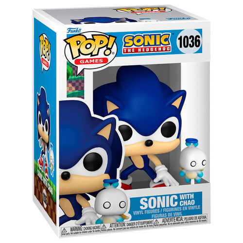 Funko POP! Juegos Sonic El Erizo Sonic con Chao #1036