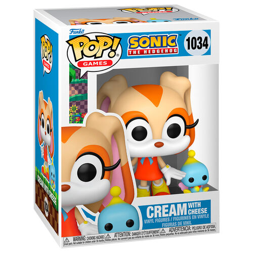 Funko POP! Juegos Sonic The Hedgehog: Crema con Queso #1034