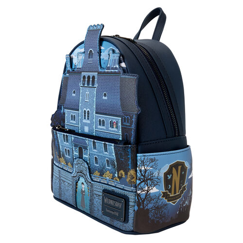 Mochila Loungefly Wednesday Nevermore Academy backpack