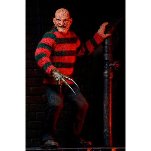 Figura Neca Pesadilla en Elm Street 3 Freddy Krueger vestido 20cm