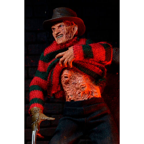 Figura Neca Pesadilla en Elm Street 3 Freddy Krueger vestido 20cm