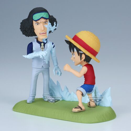 Banpresto Figura One Piece World Collectable Figure Log Stories Monkey D. Luffy vs Kuzan 9cm