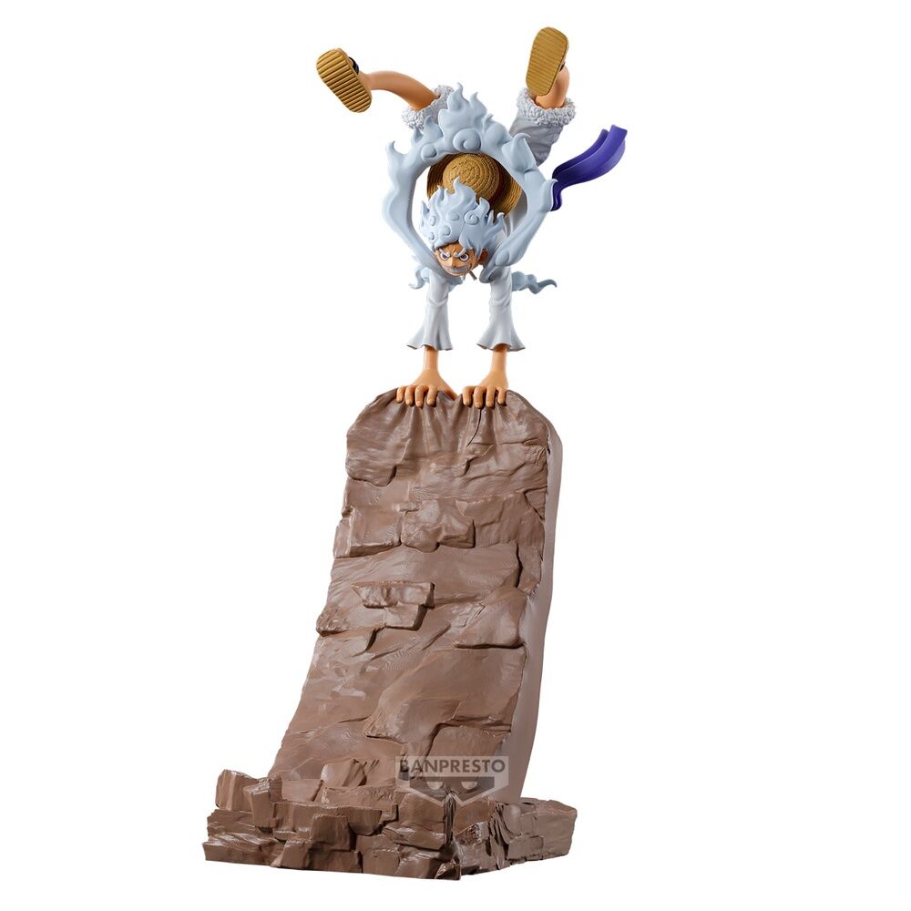 Banpresto Figura One Piece Gear 5 Monkey D Luffy Support figure