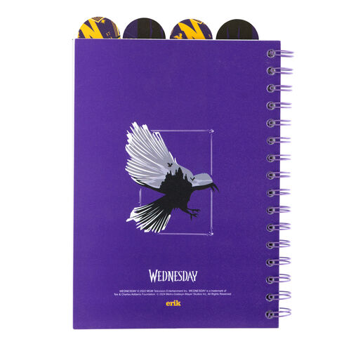 Erik Caderno Wednesday A5 notebook