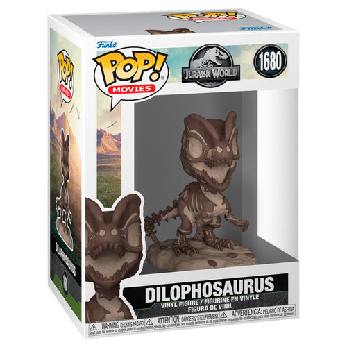 Funko POP! Dilofosaurio de Jurassic World n.° 1680 Películas
