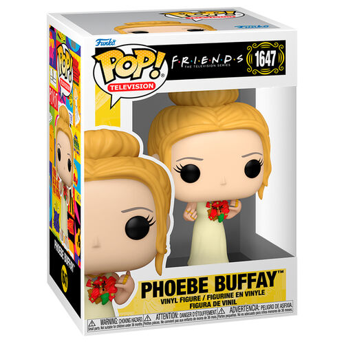 Figura Funko POP! de Phoebe Buffay, Amigos de la Televisión, n.° 1647