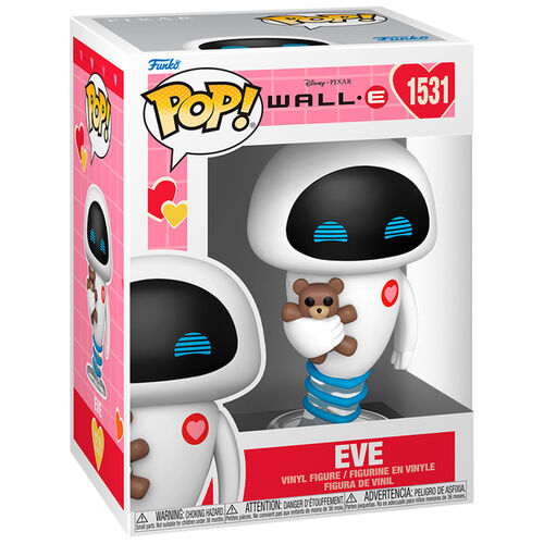 Funko POP! Disney Pixar Wall-E Eve (San Valentín) n.° 1531