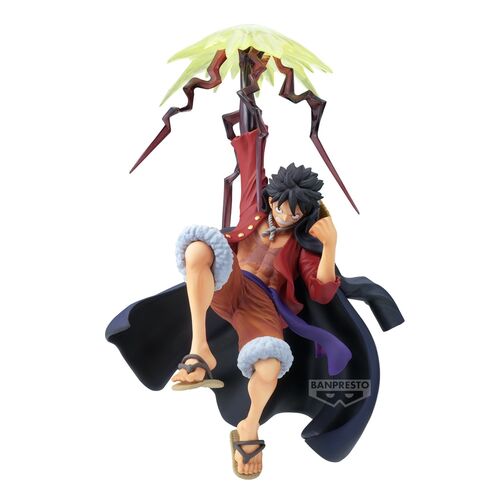 Banpresto Figura One Piece Monkey D Luffy Battle Record figure 15cm