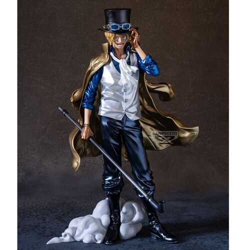 Figura Banpresto One Piece The Metallic Sabo de 30 cm