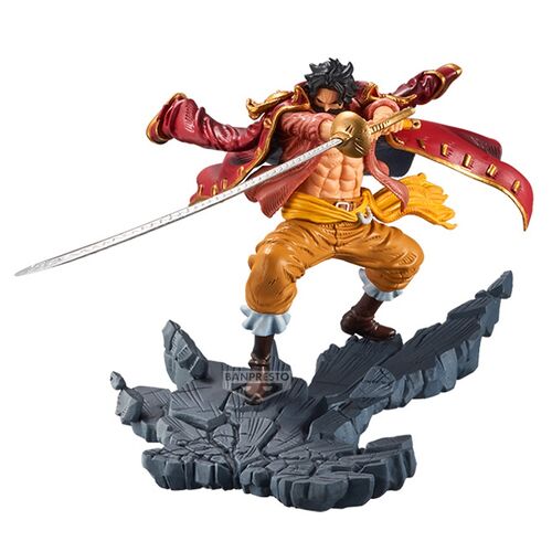 Figura Banpresto One Piece Gold D Roger Manhood de 9 cm
