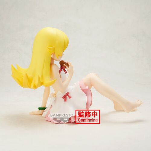 Banpresto Figura Sisioisin Monogatari Shinobu Oshino Relax Time 13cm