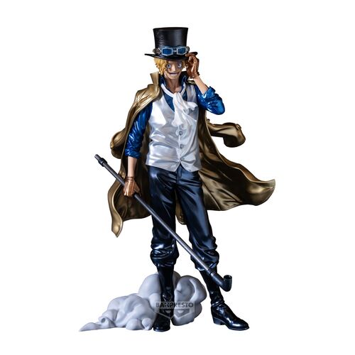 Figura Banpresto One Piece The Metallic Sabo de 30 cm