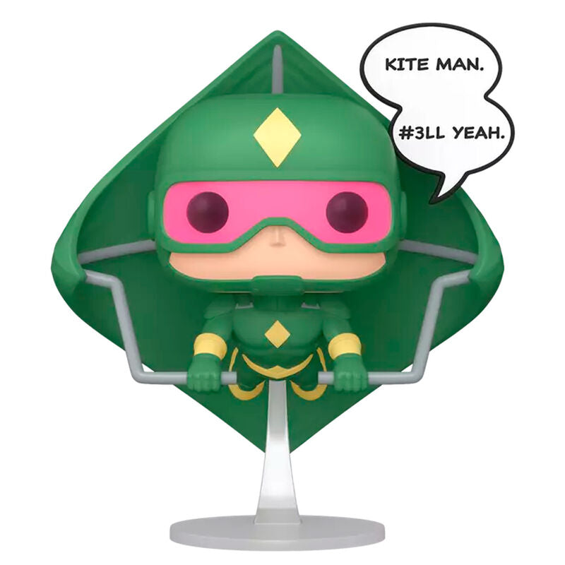 Figura de acción Funko Pop! DC Harley Quinn, el hombre cometa n.° 475, exclusiva