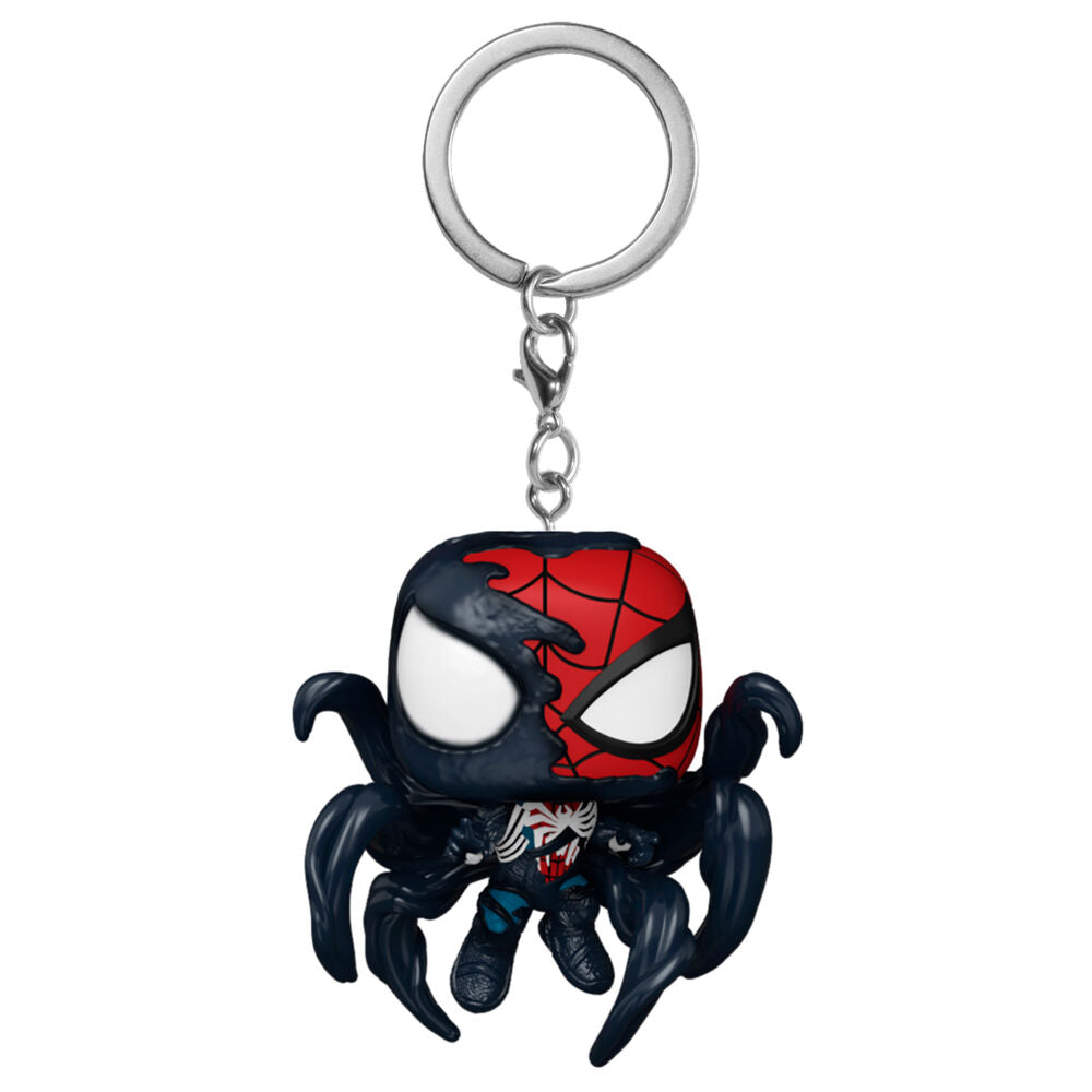 Llavero Funko Pocket POP! Marvel Spider-Man 2: Traje avanzado 2.0: Simbionte Takeover, edición especial