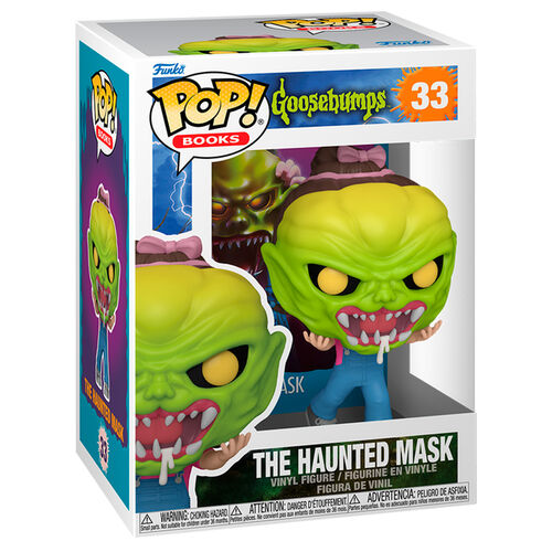 Libros Funko POP! Goosebumps La Máscara Embrujada n.° 33