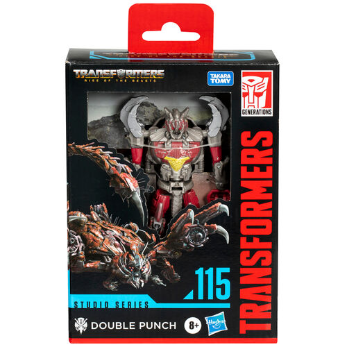 Hasbro Figura Transformers Rise of the Beats Studio Series Double Punch figure 11cm