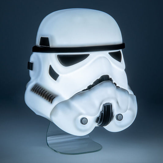 Lámpara de máscara de soldado de asalto de Star Wars de Paladone de 19 cm
