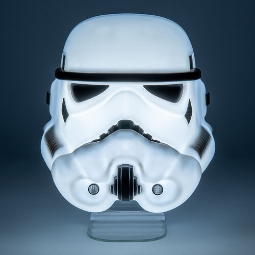 Lámpara de máscara de soldado de asalto de Star Wars de Paladone de 19 cm