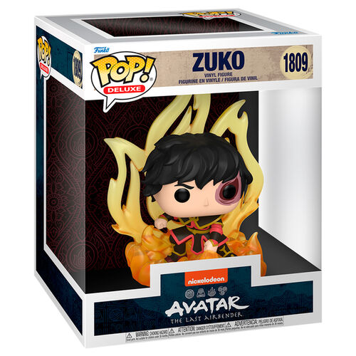 Figura Funko POP! Deluxe de animación de Avatar: La leyenda de Aang Zuko n.° 1809