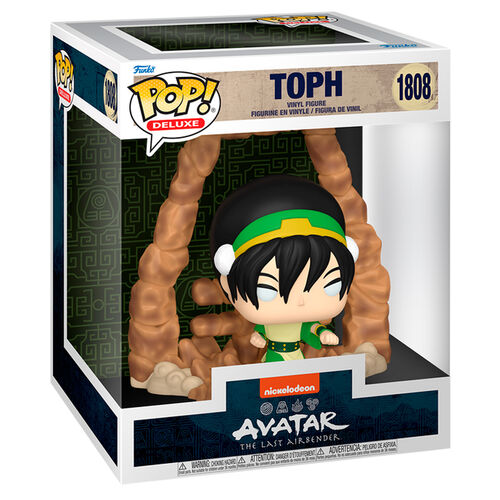 Figura Funko POP! Deluxe de animación de Avatar: La leyenda de Aang, Toph n.° 1808