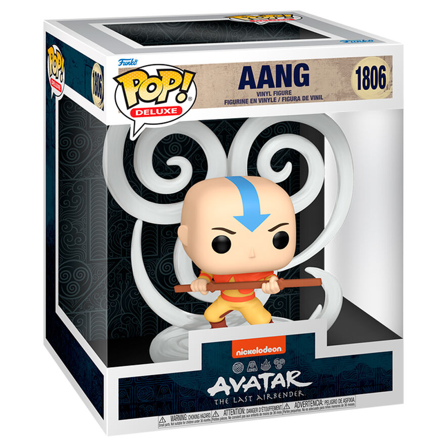 Figura Funko POP! Deluxe de Avatar: La leyenda de Aang, Aang #1806