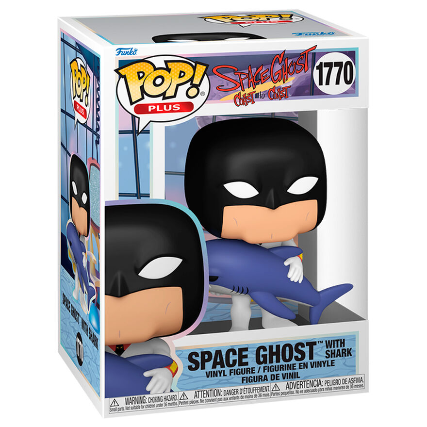 * PRE-RESERVA * Figura Funko POP! Plus de animación de Fantasma Espacial (costo a costo) Fantasma Espacial con Tiburón #1770