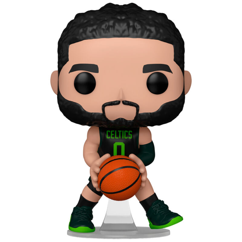 Figura Funko POP! de baloncesto NBA Boston Celtics Jayson Tatum (Uniforme Edición Ciudad 2024) n.° 200