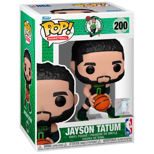 Figura Funko POP! de baloncesto NBA Boston Celtics Jayson Tatum (Uniforme Edición Ciudad 2024) n.° 200