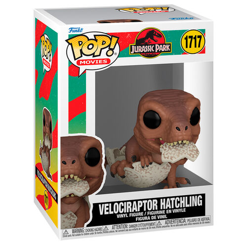 Funko POP! Jurassic Park Velociraptor Hatchling Movies #1717