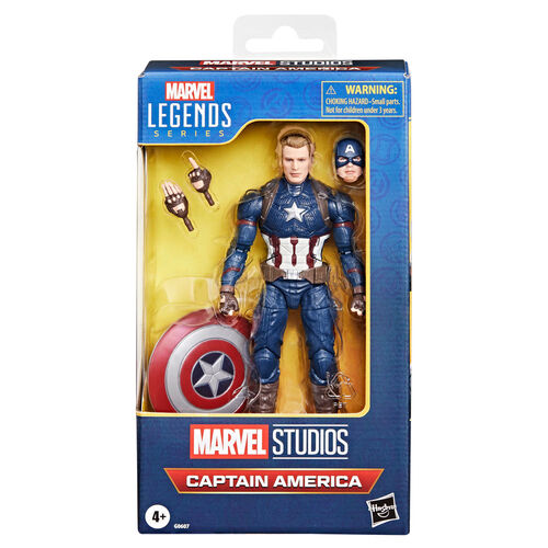 Figura de Capitán América de Hasbro Marvel Legends Series Avengers: Endgame de 15 cm