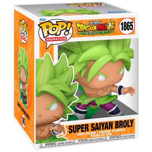Figura Funko Pop! de Dragon Ball Super Broly, animación de la película Super Saiyan Broly, 15 cm, n.° 1865