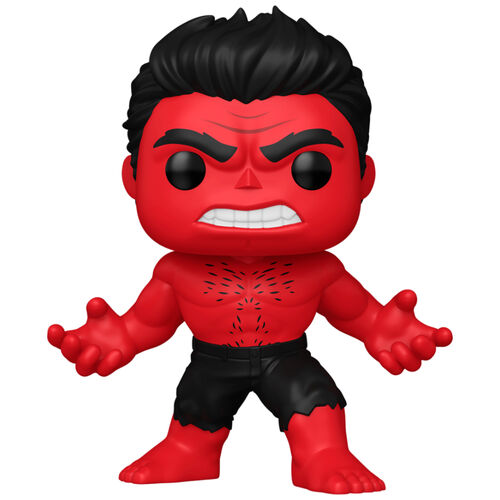 Funko POP! Marvel Studios Capitán América Un Mundo Feliz Hulk Rojo 6" #1366