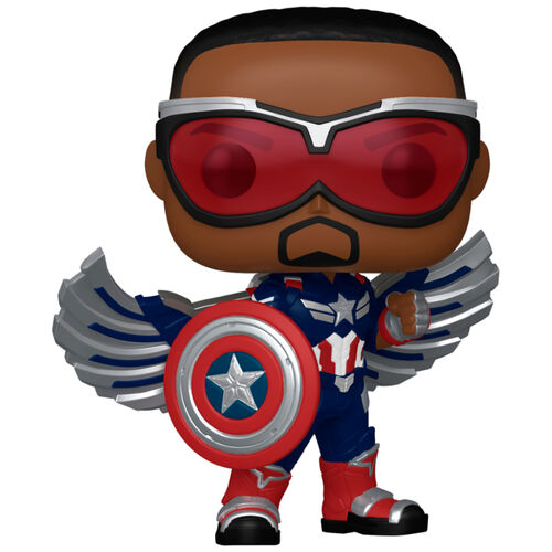 Funko POP! Marvel Studios Capitán América Un mundo feliz Capitán América n.° 1364